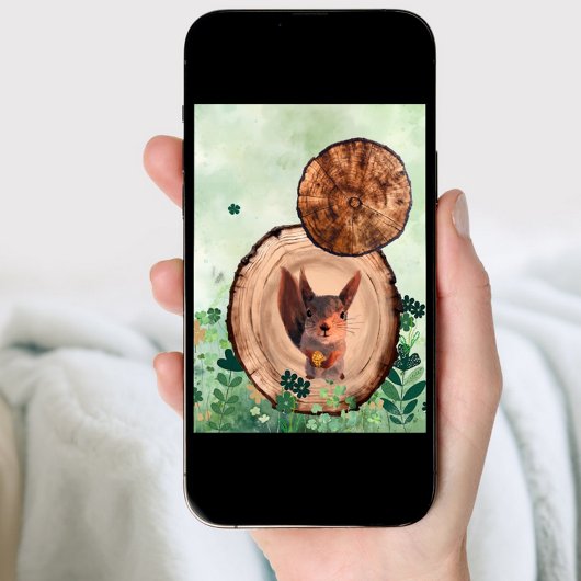 Woodland Animals 5e verjaardag uitnodiging