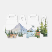 Woodland Animals Adventure Baby shower Bedankdoosjes (Uitgevouwen)