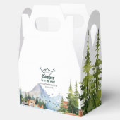 Woodland Animals Adventure Baby shower Bedankdoosjes (Geopend)