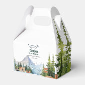 Woodland Animals Adventure Baby shower Bedankdoosjes (Voorkant Zijde)