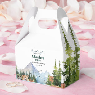 Woodland Animals Adventure Baby shower Bedankdoosjes