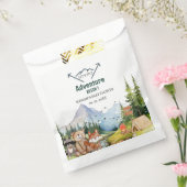 Woodland Animals Adventure Baby shower Bedankzakje (Gezegeld)