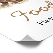 Woodland Animals Adventure wacht op Baby shower Poster (Hoek)