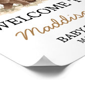 Woodland Animals Adventure wacht op welkom Poster (Hoek)