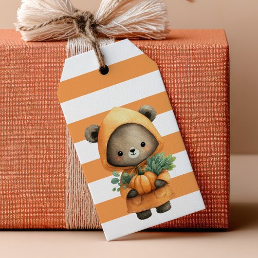 Woodland Animals Autumn Kids' Birthday Thank You Cadeaulabel