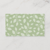 Woodland Animals Baby shower Diaper Raffle Ticket Informatiekaartje (Achterkant)