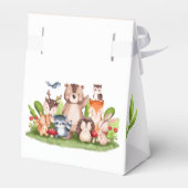 Woodland Animals Baby shower Favor Boxes Bedankdoosjes (Achterkant)