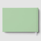 Woodland animals baby shower gender neutral gastenboek (Achterkant)