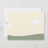 Woodland Animals Baby shower Hartelijk dank Bedankkaart (Achterkant)