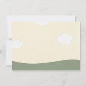 Woodland Animals Baby shower Hartelijk dank Bedankkaart (Achterkant)