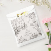 Woodland Animals Baby shower Hartelijk dank Bedankzakje (Gezegeld)