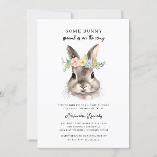 Woodland Animals Baby shower Invitation Kaart