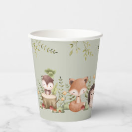 Woodland Animals Baby shower papieren bekers