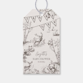 Woodland Animals Baby Shower Thank You Cadeaulabel