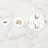 Woodland Animals | Baby shower van de zoete lente Confetti (Voorkanten)