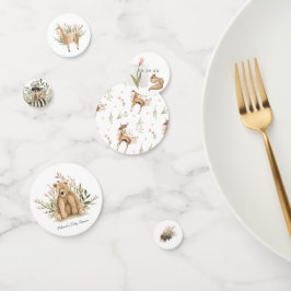 Woodland Animals | Baby shower van de zoete lente Confetti
