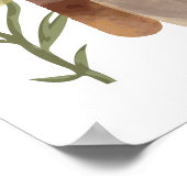 Woodland Animals Baby shower Welkom Poster (Hoek)