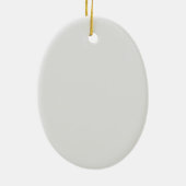 Woodland Animals Baby's Eerste Kerstmis Keramisch Ornament (Achterkant)