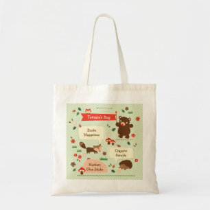 Woodland Animals Bag Tote Bag