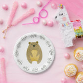 Woodland Animals Beer Papier Borden Papieren Bordje (Feest)