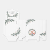 Woodland Animals Birthday Favor Box Bedankdoosjes (Uitgevouwen)