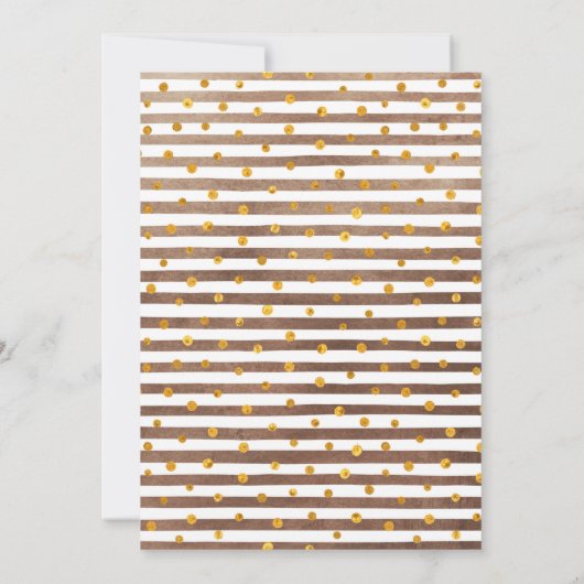 Woodland Animals Birthday Invitation, Wild One Aankondiging (Achterkant)