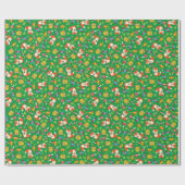 Woodland Animals Birthday Party Cadeaupapier (Vlak)