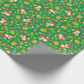 Woodland Animals Birthday Party Cadeaupapier (Hoek)