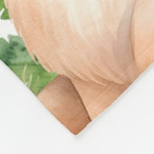 Woodland Animals Boy Baby shower mijlpaal Fleece Deken (Hoek)