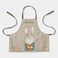 Woodland Animals Bunny Rabbit Waterverf