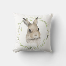 Woodland Animals Bunny Rabbit Waterverf Wreater