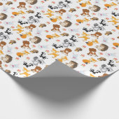 Woodland Animals Cadeaupapier (Hoek)