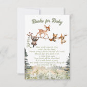 Woodland Animals Clothesline Forest boeken voor ba Kaart (Voorkant)