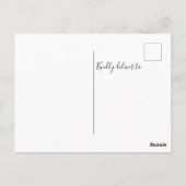 Woodland Animals Couples Baby shower Dank u Briefkaart (Achterkant)