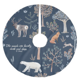 Woodland Animals Custom Tree Rok Kerstboom Rok