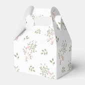 Woodland Animals Cute Baby shower Hartelijk dank Bedankdoosjes (Achterkant)