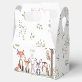 Woodland Animals Cute Baby shower Hartelijk dank Bedankdoosjes (Geopend)