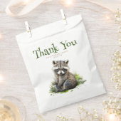 Woodland Animals Cute Dankuwel Bedankzakje (Geknipt)