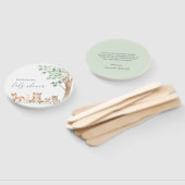 Woodland Animals Cute Gender Neutral Baby shower Handwaaier (Niet-gemonteerd)