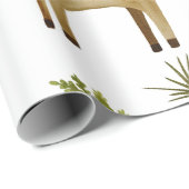 Woodland Animals Deer Cadeaupapier (Rol Hoek)
