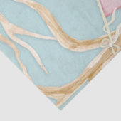 Woodland Animals Deer Owl Hegel Baby Girl Tissuepapier (Detail)