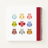 Woodland Animals Eigenaar Jouw naam Spiral Notitieboek (Achterkant)