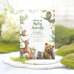 Woodland Animals en Greenery Cute Kids Birthday Kaart<br><div class="desc">Er wacht een leuke gelegenheid op - je kleine avonturier groeit op en het is tijd om nog een fantastische verjaardag te vieren! Ontdek deze betoverende uitnodiging voor kinderen op het gebied van bosgebieden, doordacht ontworpen voor je dappere ontdekkingsreiziger. Deze bijzondere uitnodiging laat de boskarm zien die het bos boeit...</div>