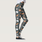 Woodland Animals en Leaf Pattern Leggings (Rechts)