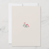 Woodland Animals Enchanted Bossen Magic Baby showe Kaart (Achterkant)