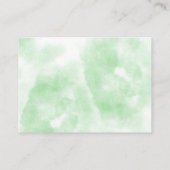 Woodland Animals Forest Baby shower Advies Kaart (Achterkant)