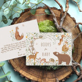 Woodland Animals Forest Friends Boeken voor Baby Informatiekaartje