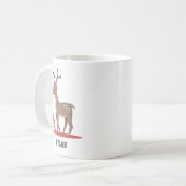 Woodland Animals Gepersonaliseerde Gift Hot Chocol Koffiemok (Voorkant links)