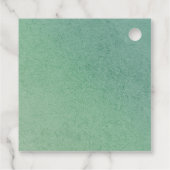 Woodland Animals Greenery Baby shower Hartelijk da Bedankjes Labels (Achterkant)