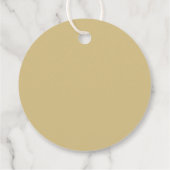 Woodland Animals Herfst Baby shower Dank u Bedankjes Labels (Achterkant)